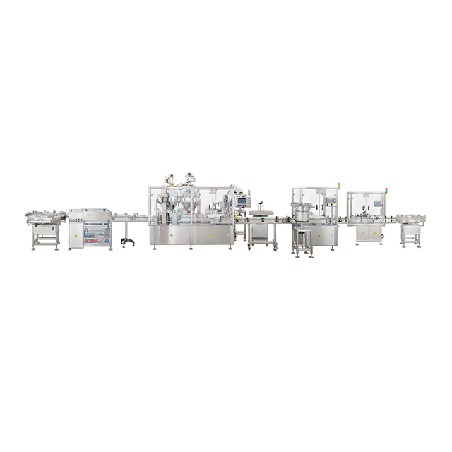 automatic bottle filler line high-speed and fully ...