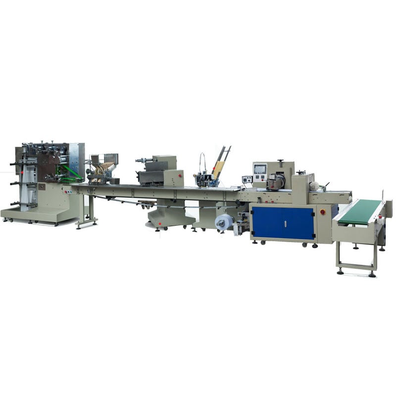 Automatic Disposable Tableware Packing Machine | Napkin Chopsticks Toothpick Spoon | Pillow Packing Machine