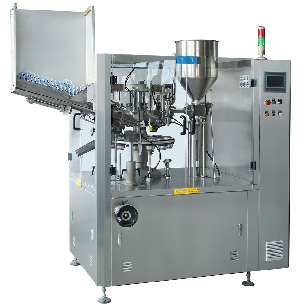 NF-80A Automatic plastic laminated tube filling and sealing machine