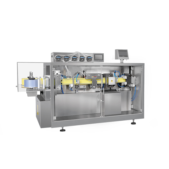 GGS-118(P5) 5 Head Plastic Ampoule Filling And Sealing Machine | Liquid Filling And Sealing Machine
