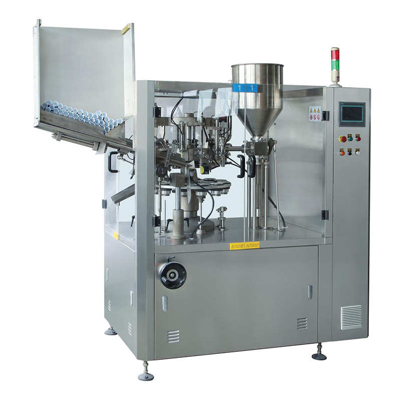 NF-80 Automatic Al Aluminum/Plastic Soft Tube Filling and Sealing Machine Lotion